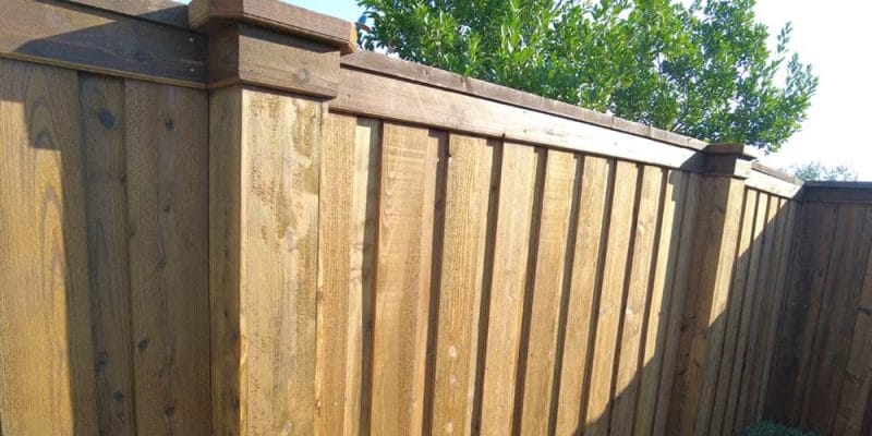 wood fence cost