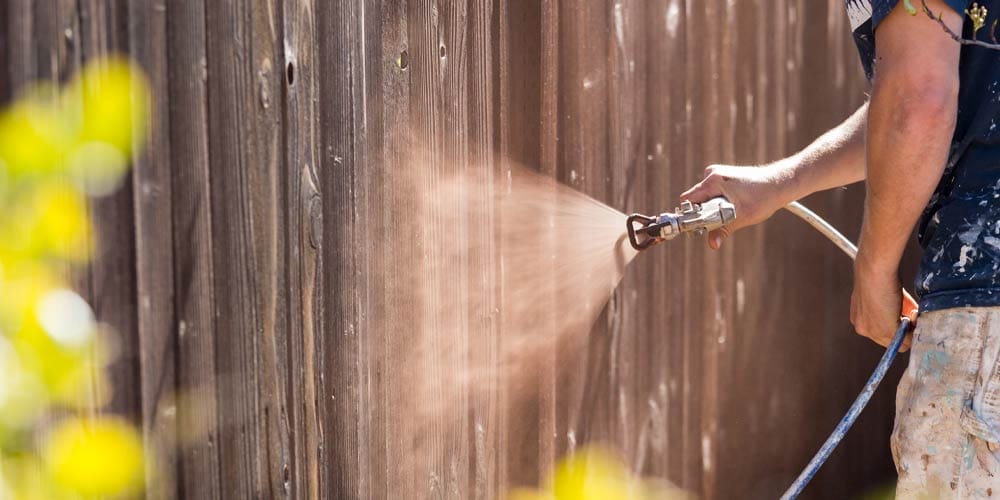 Sherman Fence Staining services